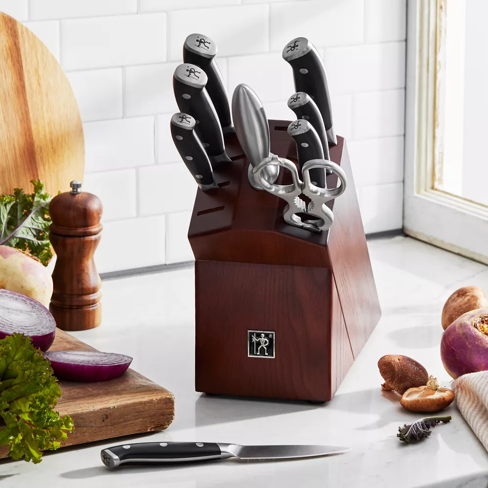 Henckels 10pc Knife Block Set, Compass Series - Inhomebuy