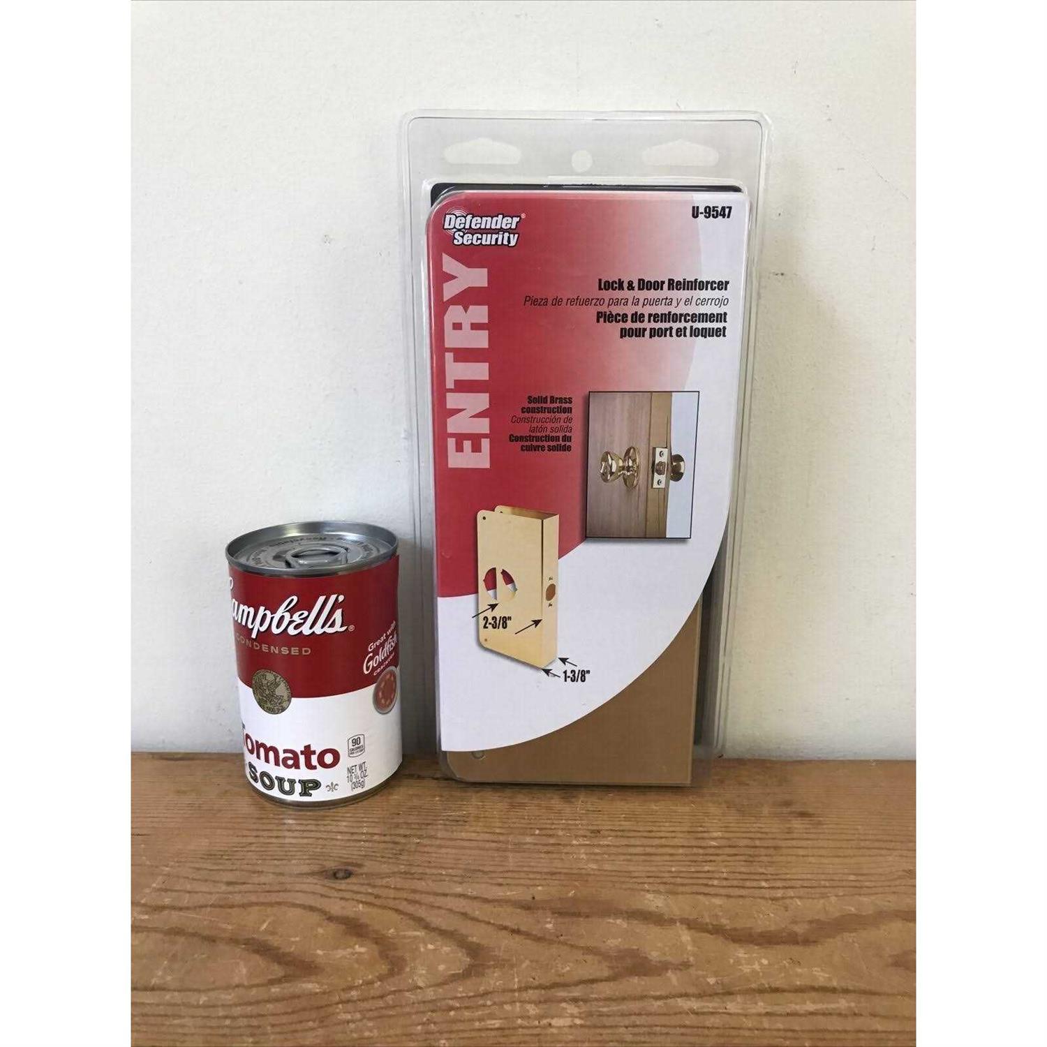 Defender Security Adjustable Door Strike Finish - Inhomebuy