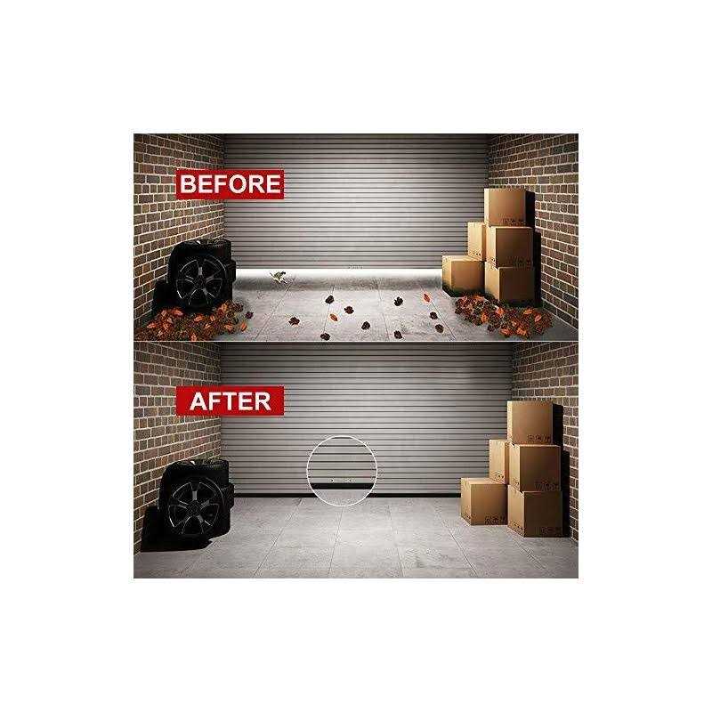 DGSL Universal Garage Door Seal Garage Door Rubber Seal Strip Replacement - Inhomebuy