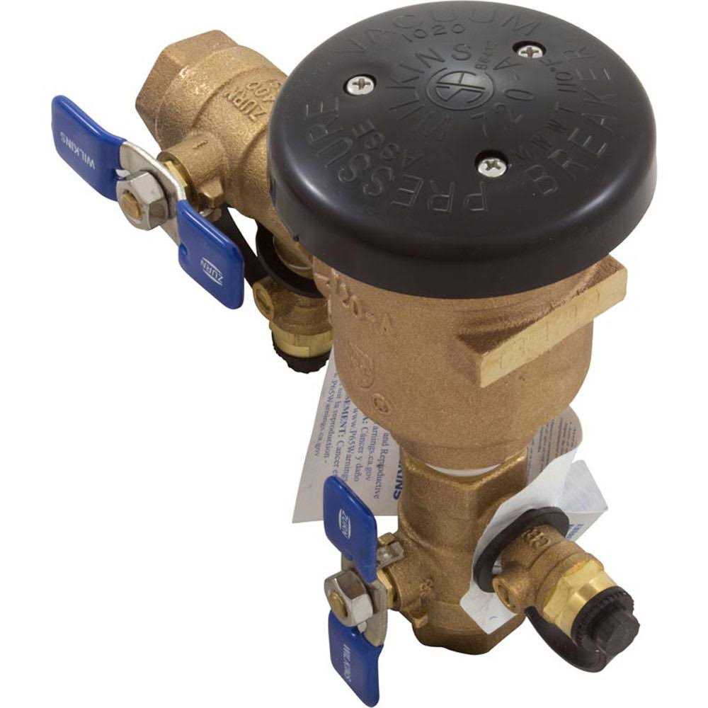Zurn Wilkins 720A Pressure Vacuum Breaker Assembly - Inhomebuy