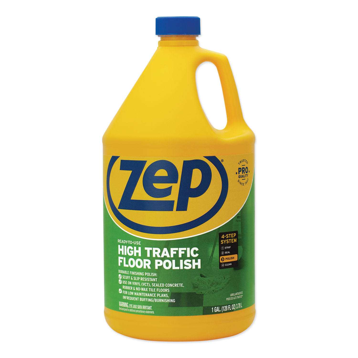 Zep High-Traffic Floor Polish - Inhomebuy
