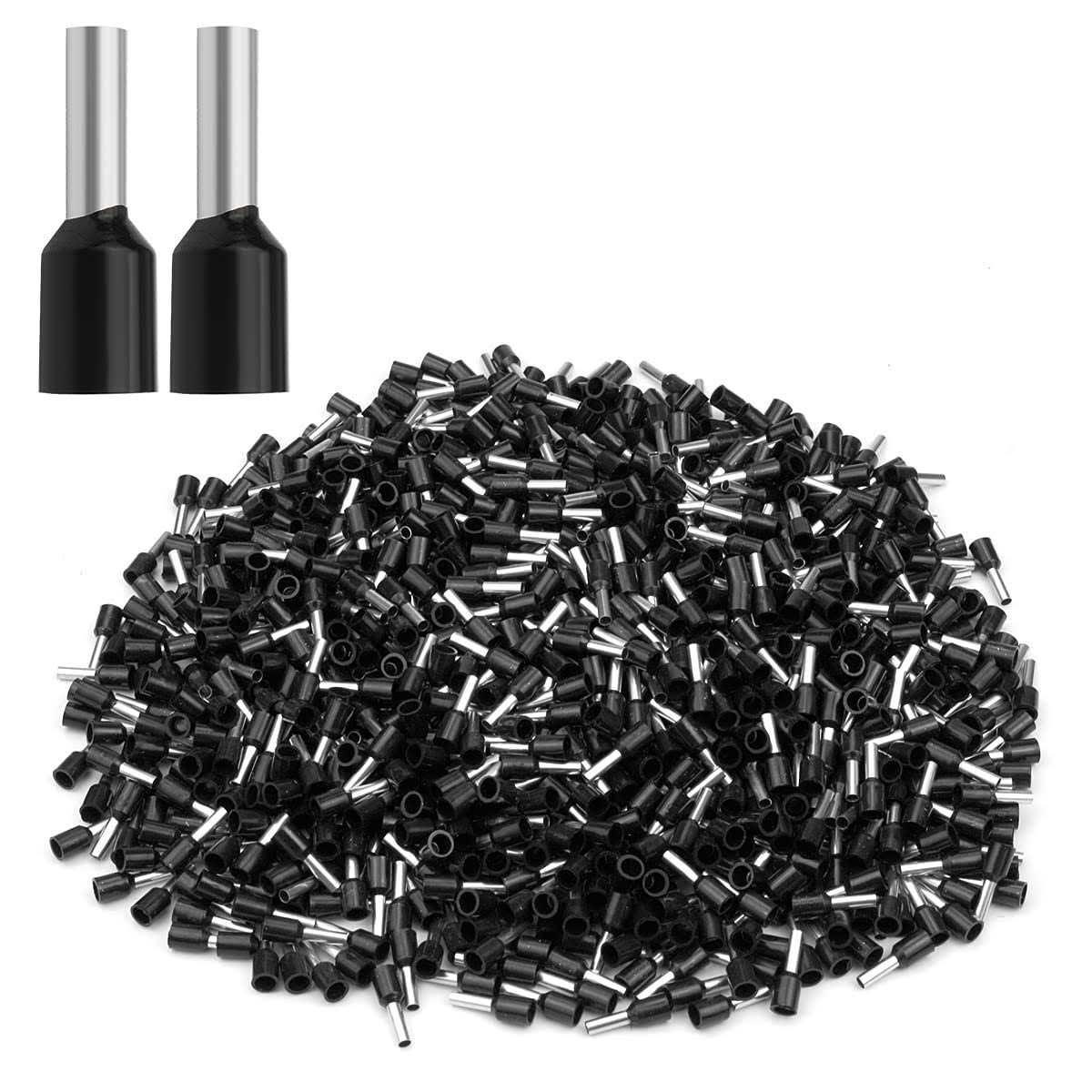 XHF 1000 PCS AWG Wire Ferrules Insulated Copper Crimp Connectors - Inhomebuy