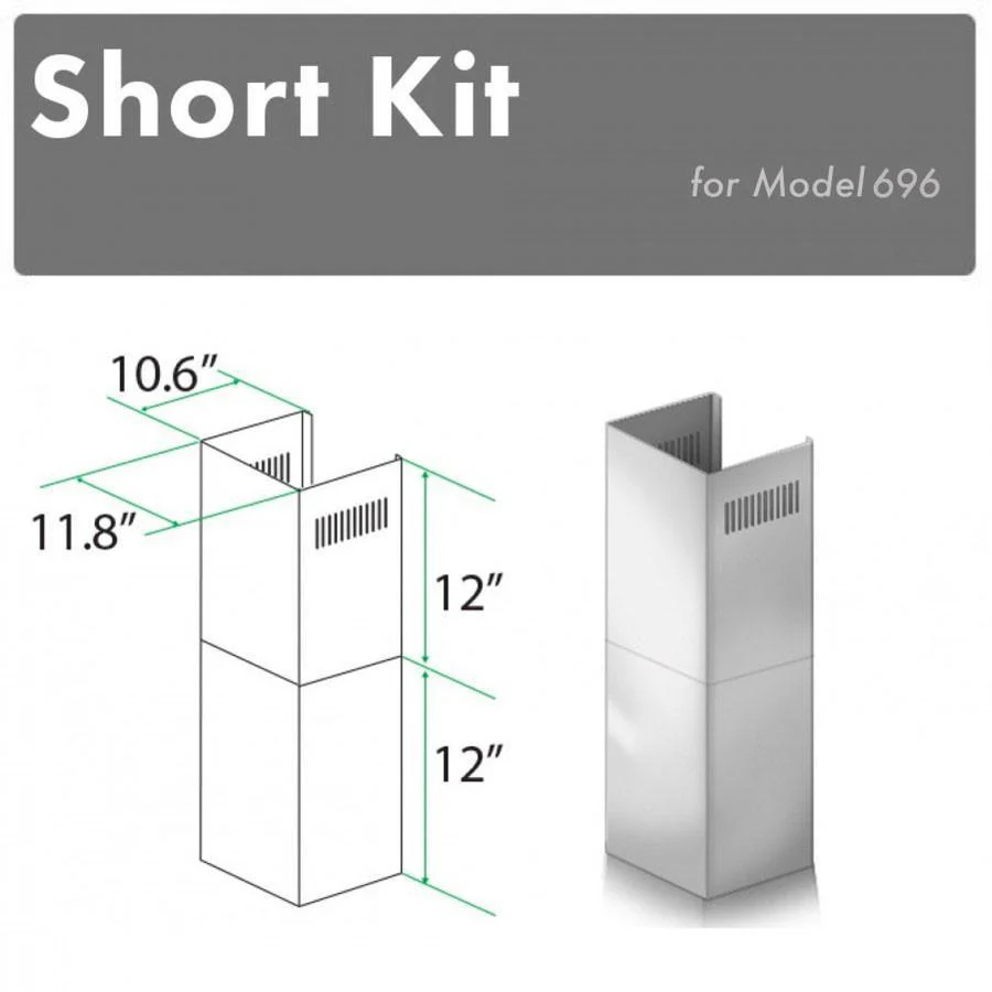 ZLINE Short Kit for 8ft. Ceilings (SK-696) - Inhomebuy