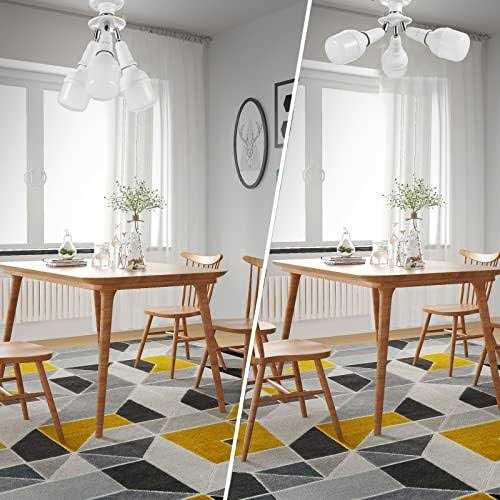 Yvan Telescoping Ladder,12.5 FT One Button Retraction Aluminum Telescopic Extension Extendable Ladder,Slow Down Design Multi-Purpose Step Ladder - Inhomebuy