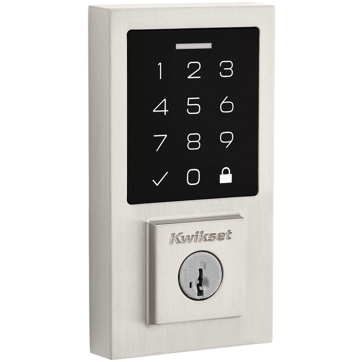 Kwikset SmartCode 260 Keyless Electronic Keypad Deadbolt Microban Protected Keypad - Inhomebuy