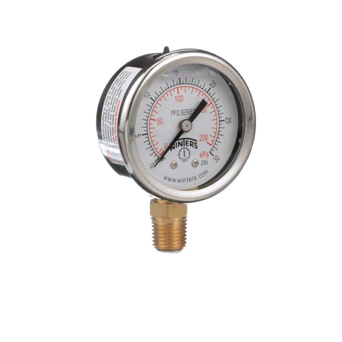 Winters PFQ2473 Pressure Gauge - Inhomebuy