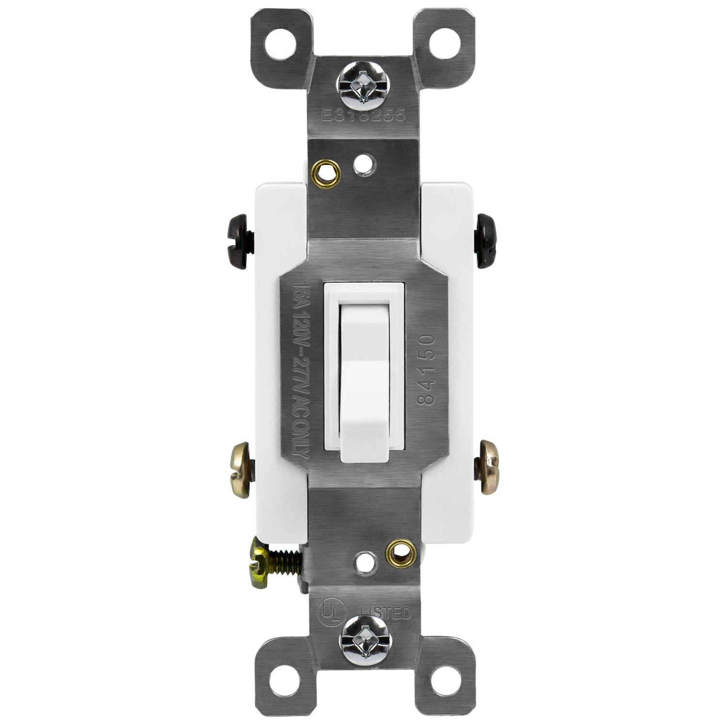 Enerlites 4-Way Decorator Light Switch 94150-W - Inhomebuy