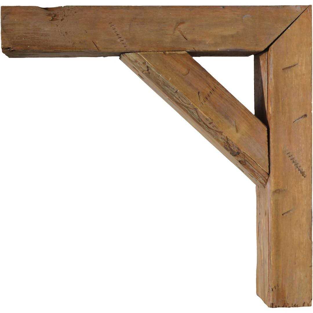 Ekena Millwork 3 1/2W x Vintage Farmhouse Bracket - Inhomebuy