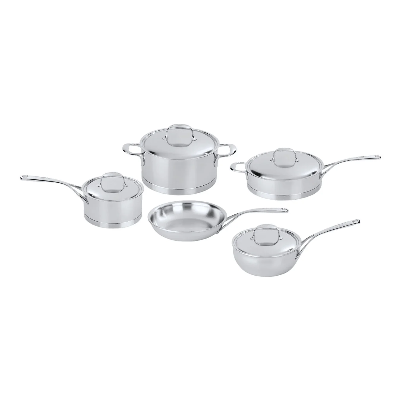 Demeyere 9pc Stainless Steel Cookware Set, Atlantis Series - Inhomebuy