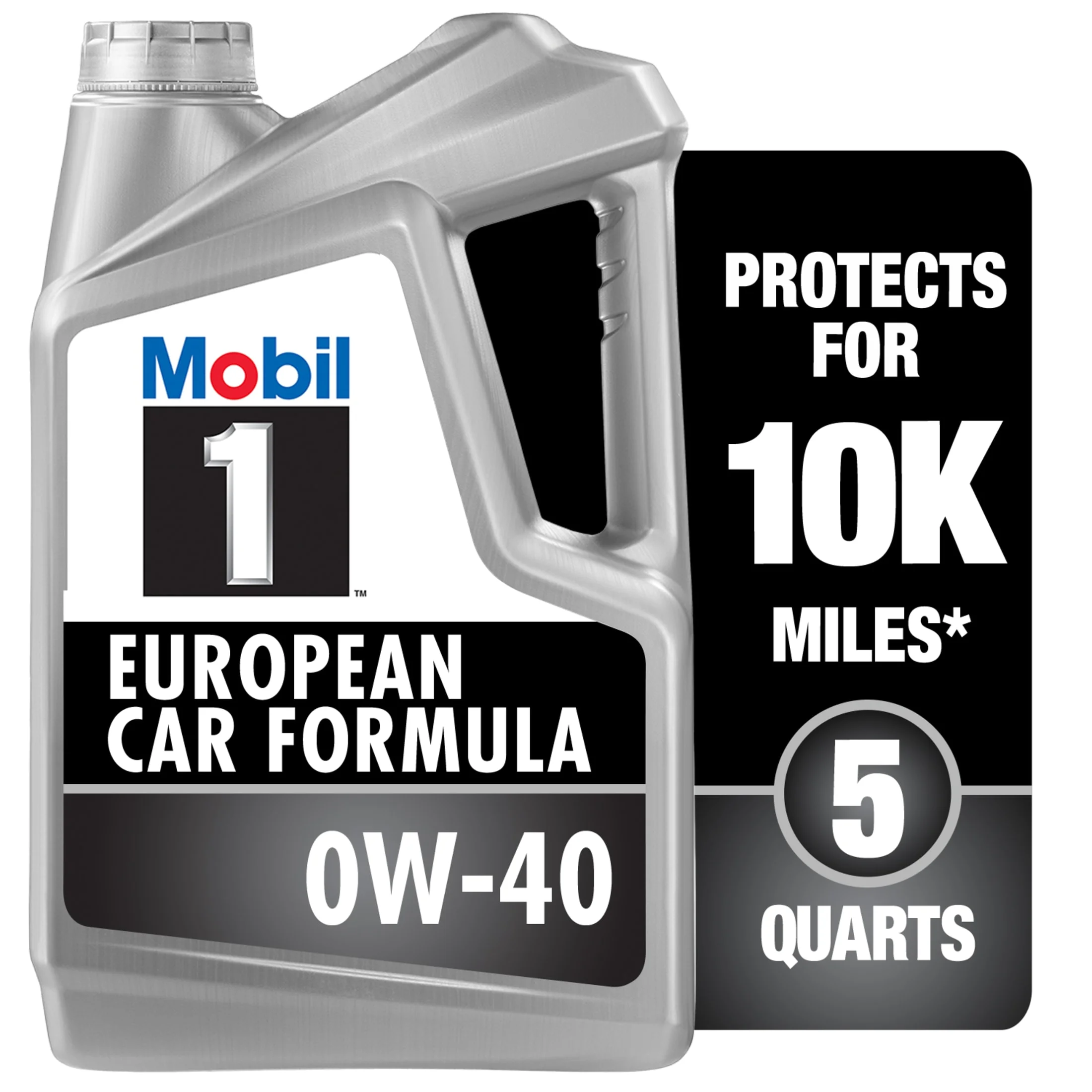 Mobil 1 FS European Car Formula Full Synthetic Motor Oil 0W-40, 5 Quart - Inhomebuy
