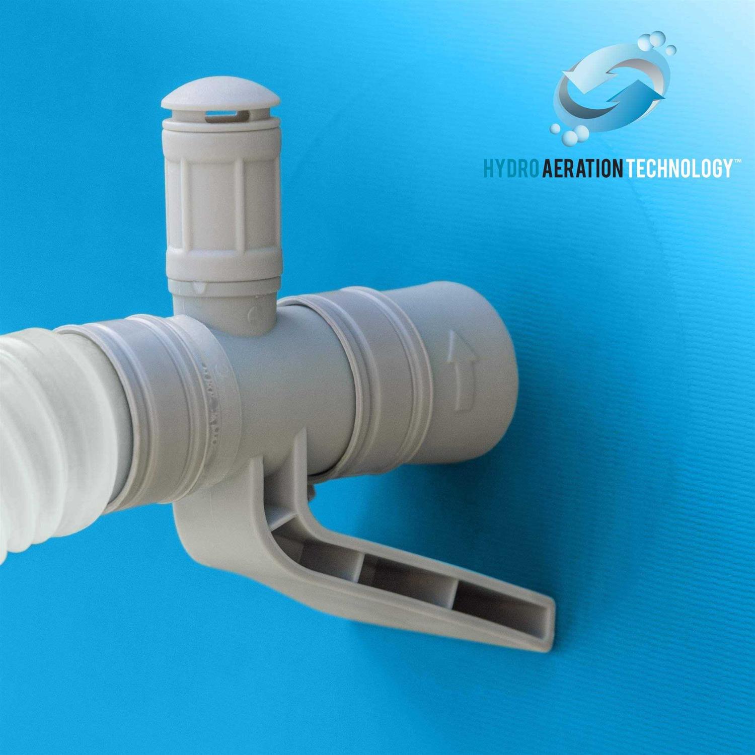 Intex 28601EG 330 GPH Easy Set Swimming Pool Cartridge Filter Pump with GFCI - Inhomebuy