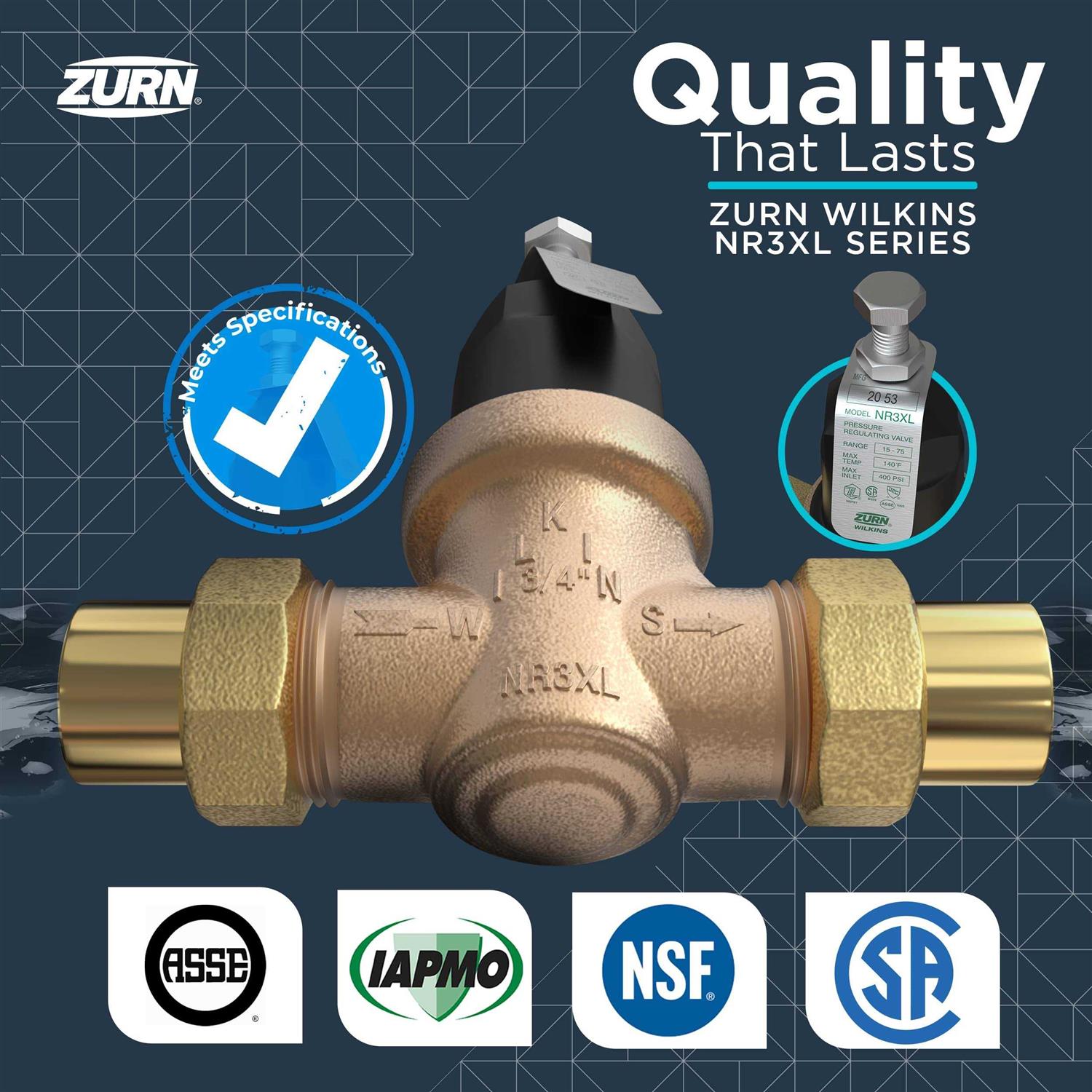 Zurn 1-SXL Y Strainer - Inhomebuy