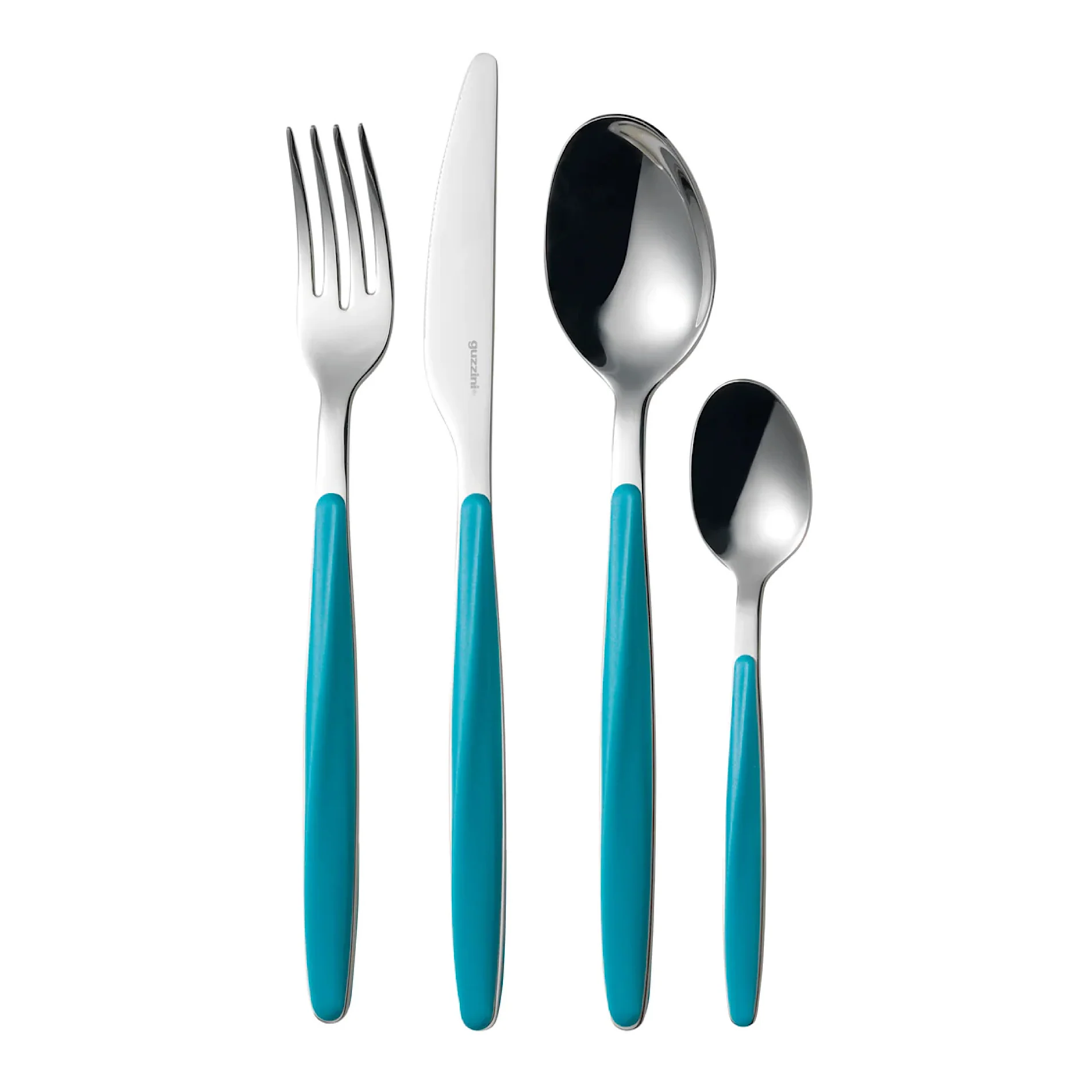24 Pieces Cutlery Set My Fusion Matt Blue - Inhomebuy