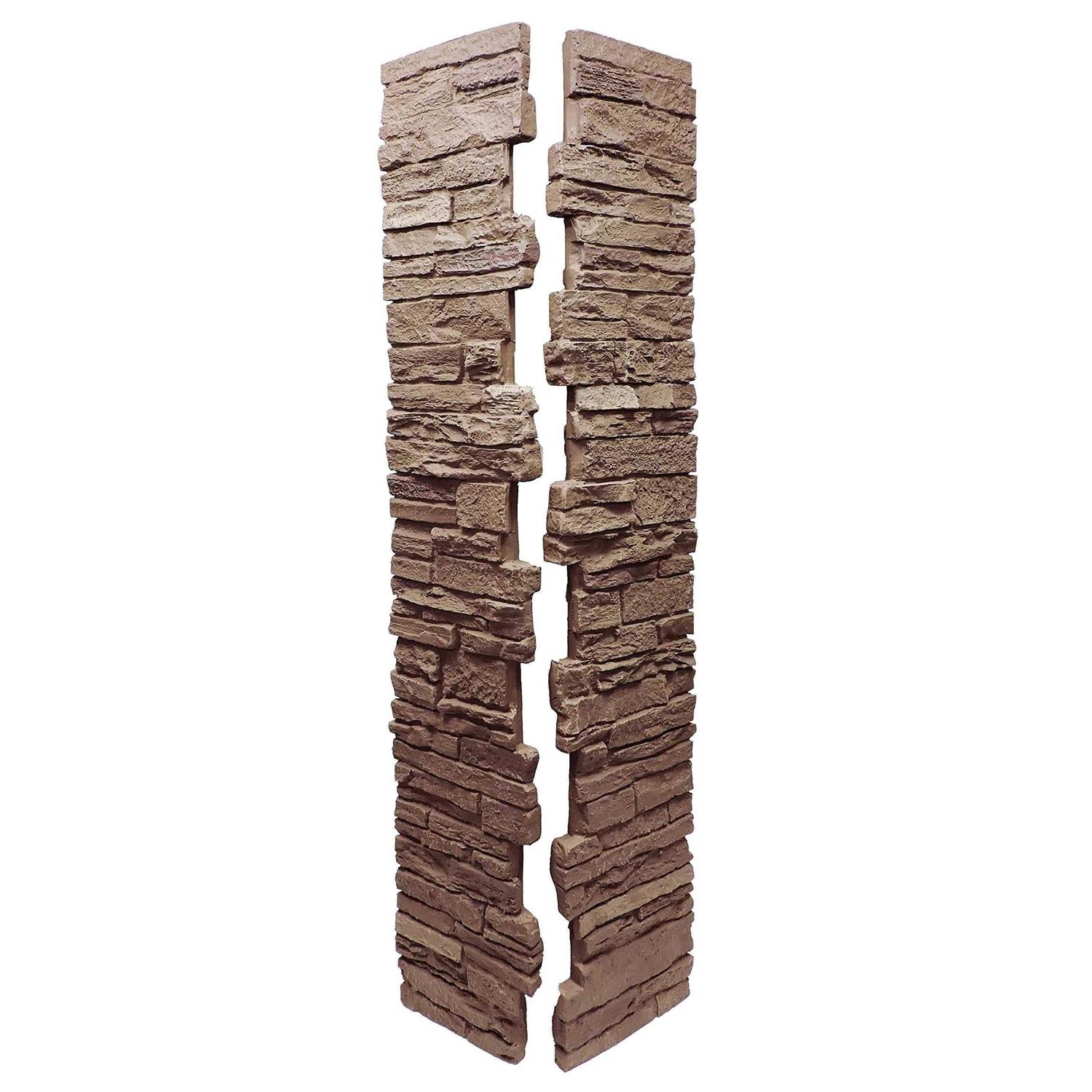 NextStone Slatestone Post Cover - Inhomebuy