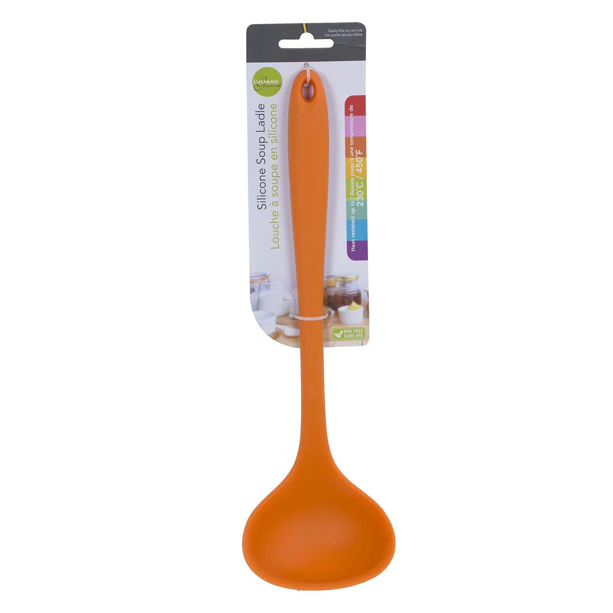 L.Gourmet Silicone Soup Ladle | 70832 - Inhomebuy
