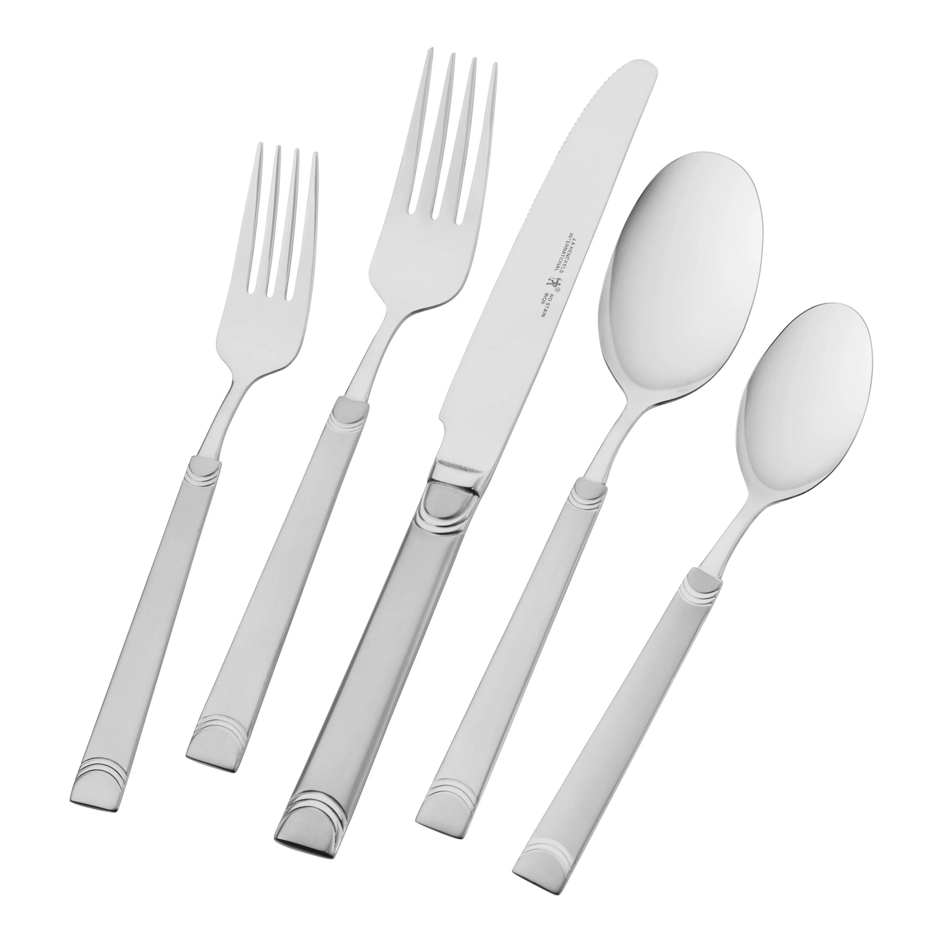 Henckels 45pc Joy Stainless Steel Flatware Set - Inhomebuy