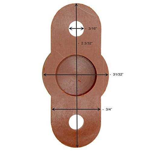 Positive Insulated Battery Power Junction Post Block 3/8 Lug X 16 Thread - Inhomebuy
