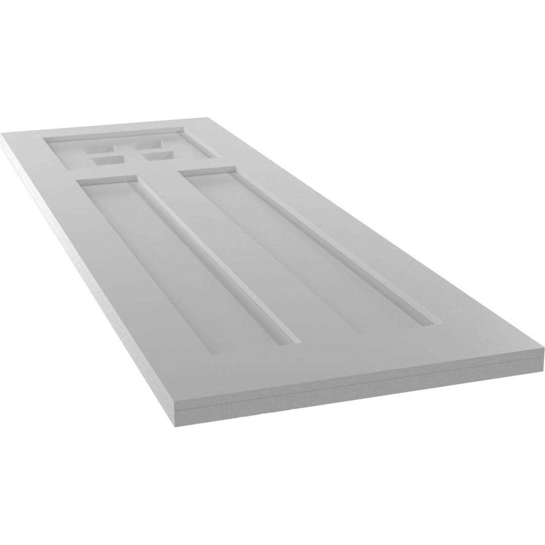 Ekena Millwork 12 1/2OD x 3 7/8ID x 3/4P Bradford Ceiling Medallion - Inhomebuy