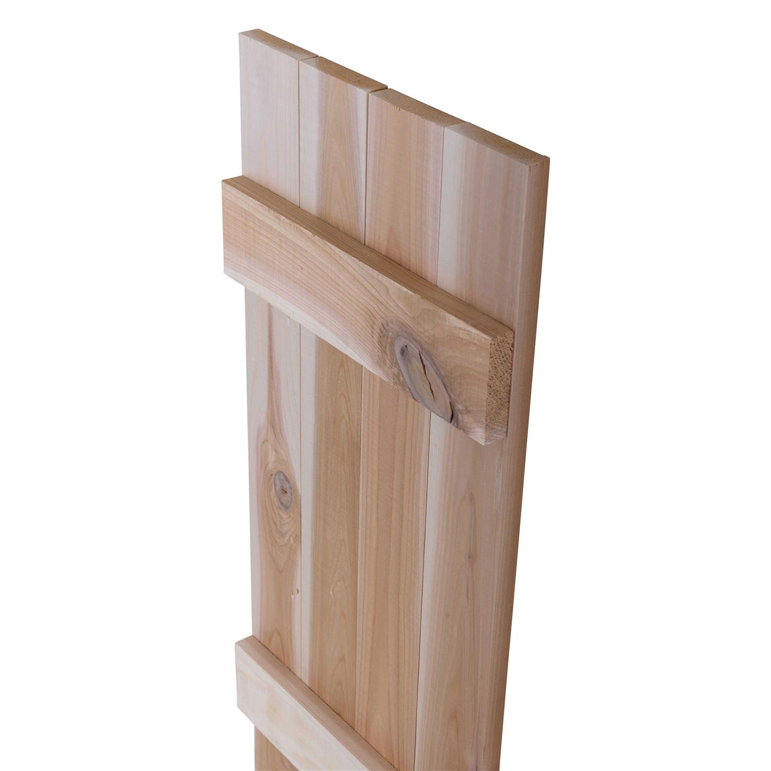 Dogberry Collections Board Batten Shutters Pair - Inhomebuy