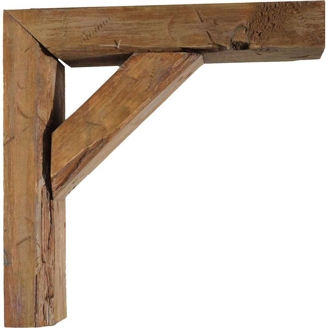 Ekena Millwork 3 1/2W x Vintage Farmhouse Bracket - Inhomebuy