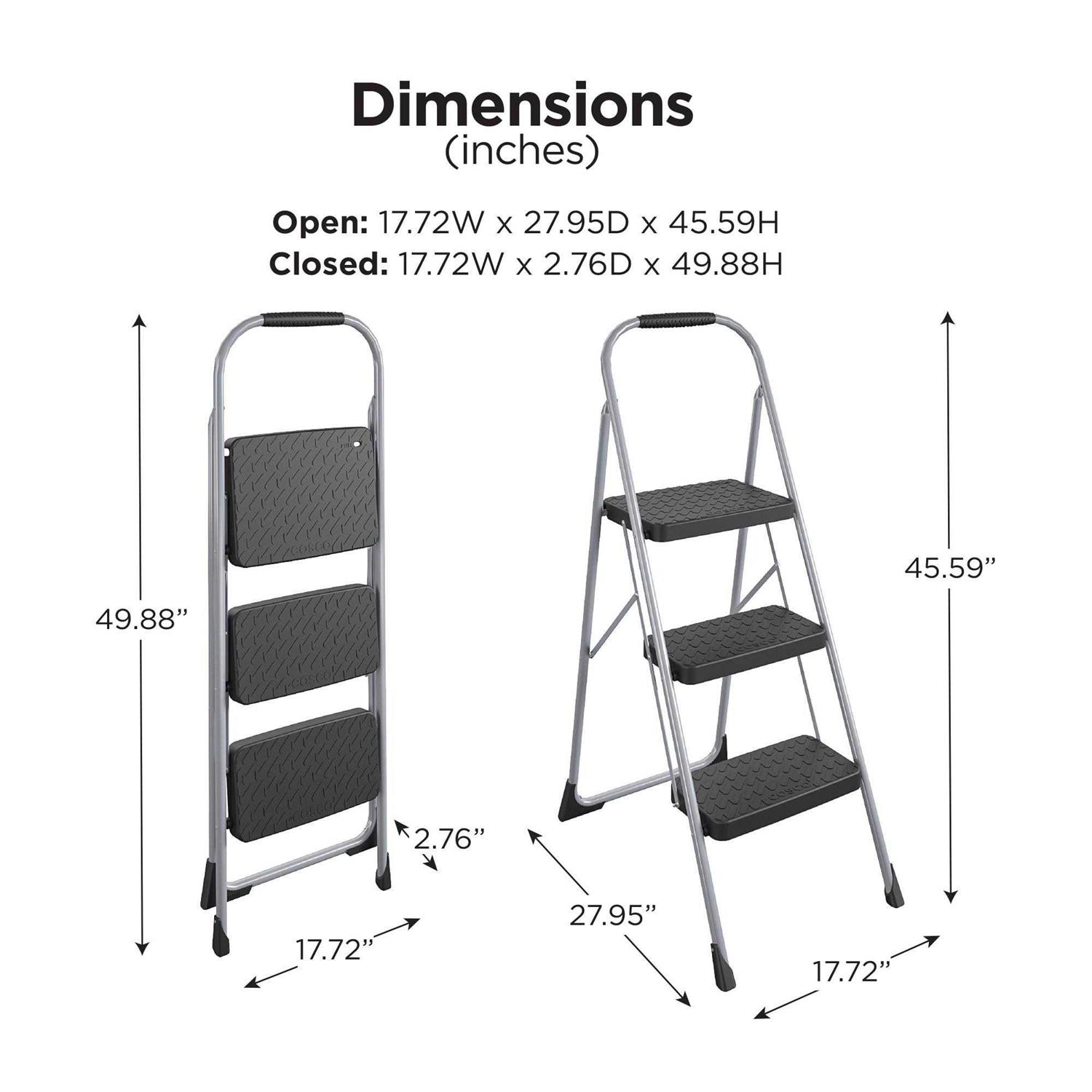 COSCO 3-in-1 Folding Series Hand Truck/ Cart / Platform Cart with Flat-free Wheels - Inhomebuy