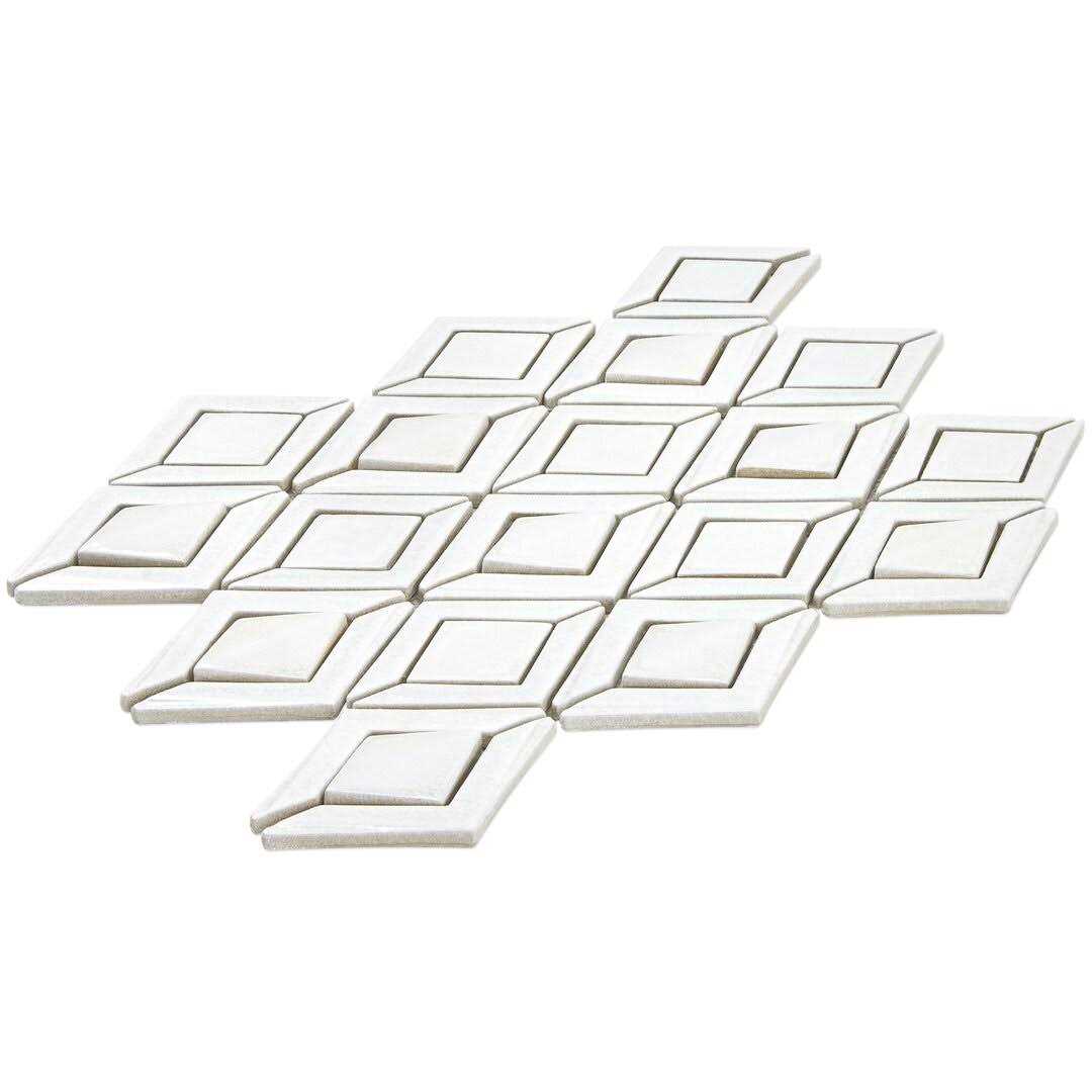 Delphi Jewel 4 x 6 Ceramic Novelty Mosaic Tile Ivy Hill Tile - Inhomebuy