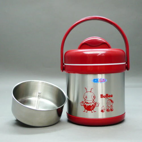 Sun Kung Thermal Lunch Kit |H2000| 2.0L with divider basket, assorted color (red/blue) - Inhomebuy