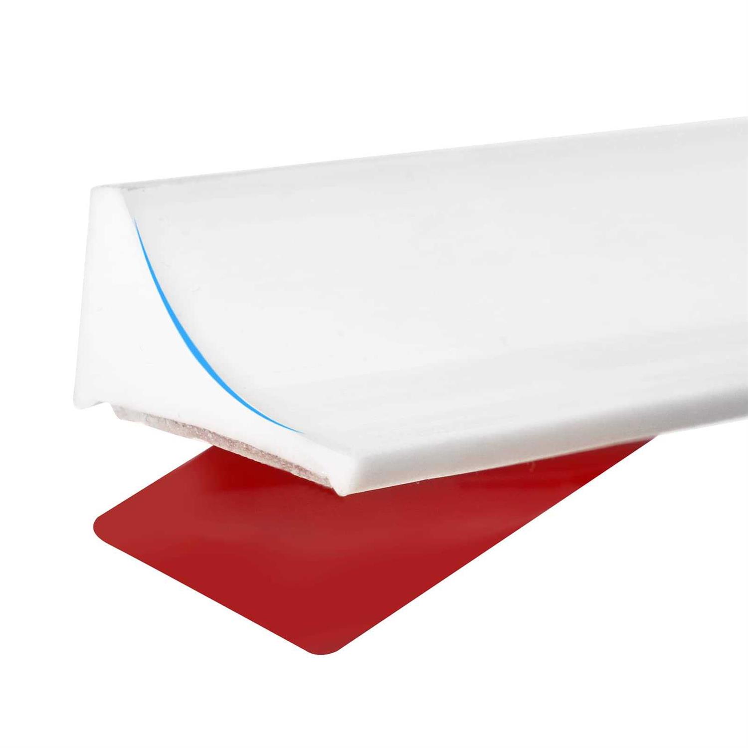 Duzzy Water Barrier for Sink Silicone Water-Blocking Self-Adhesive Splash Guard - Inhomebuy