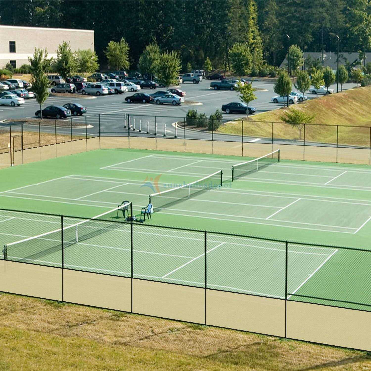 Tang Sunshades Depot Fence Privacy Screen Heavy Duty Commercial Windscreen Residential Fence Netting Fence Cover - Inhomebuy