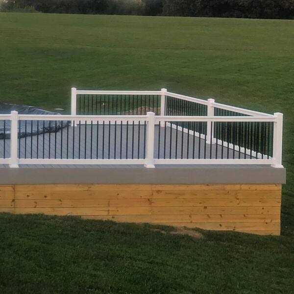 Weatherables Vinyl Railing Post Sleeve Kit - Inhomebuy