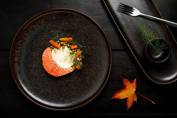Dinner Plate 26cm Rust Bronzo - Inhomebuy