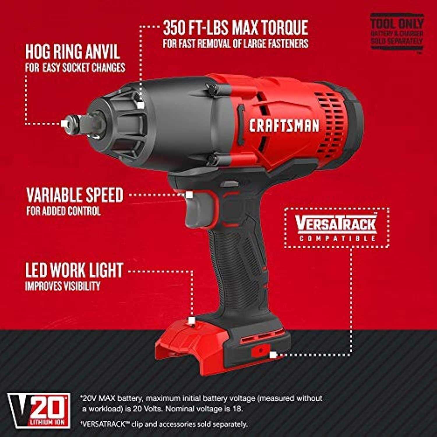 CRAFTSMAN V20 Cordless Hammer Drill - Inhomebuy
