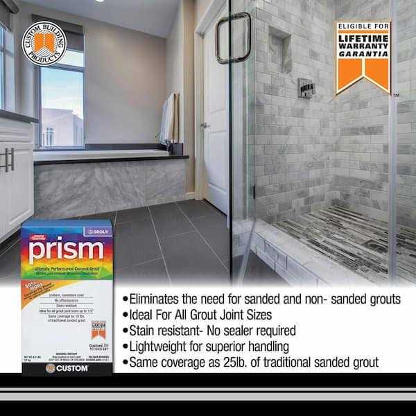 Custom Building Products Prism 17 lb Grout - Inhomebuy