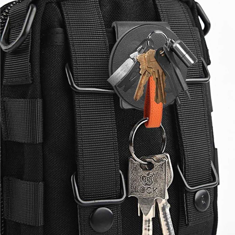 XXhailan 2Pcs Belt Magnetic Clips Heavy Duty Magnetic Tool Holder Magnet Belt Organizer for Nails Screws Screwdrivers Wrench Metal Accessories - Inhomebuy