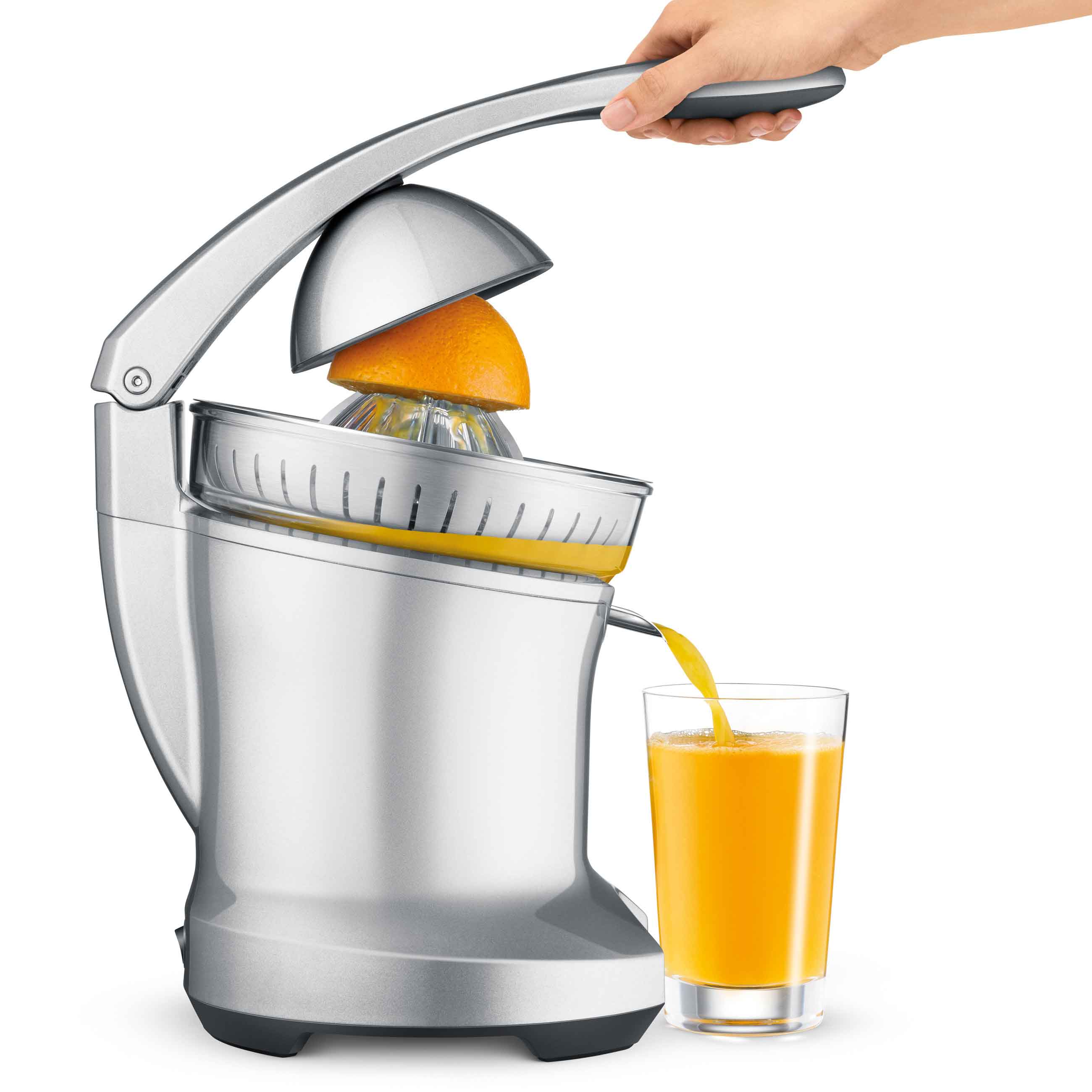 Breville Citrus Juicer |BCP600SIL| the Citrus Press - Inhomebuy
