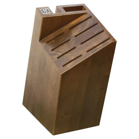 ZWILLING Pro 10 Slot Knife Block in Walnut, Storage Series - Inhomebuy