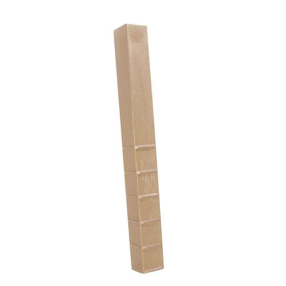 Post Protector 6 in. x 6 in. x 60 in. in-Ground Post Decay Protection - Inhomebuy