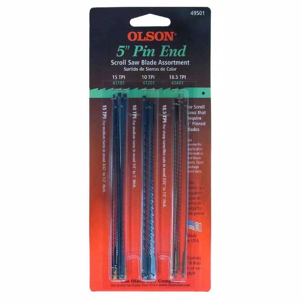 Olson Saw FB14780DB 1/4 by 0.025 by 80-Inch Hefb Band 10 TPI Regular Saw Blade - Inhomebuy
