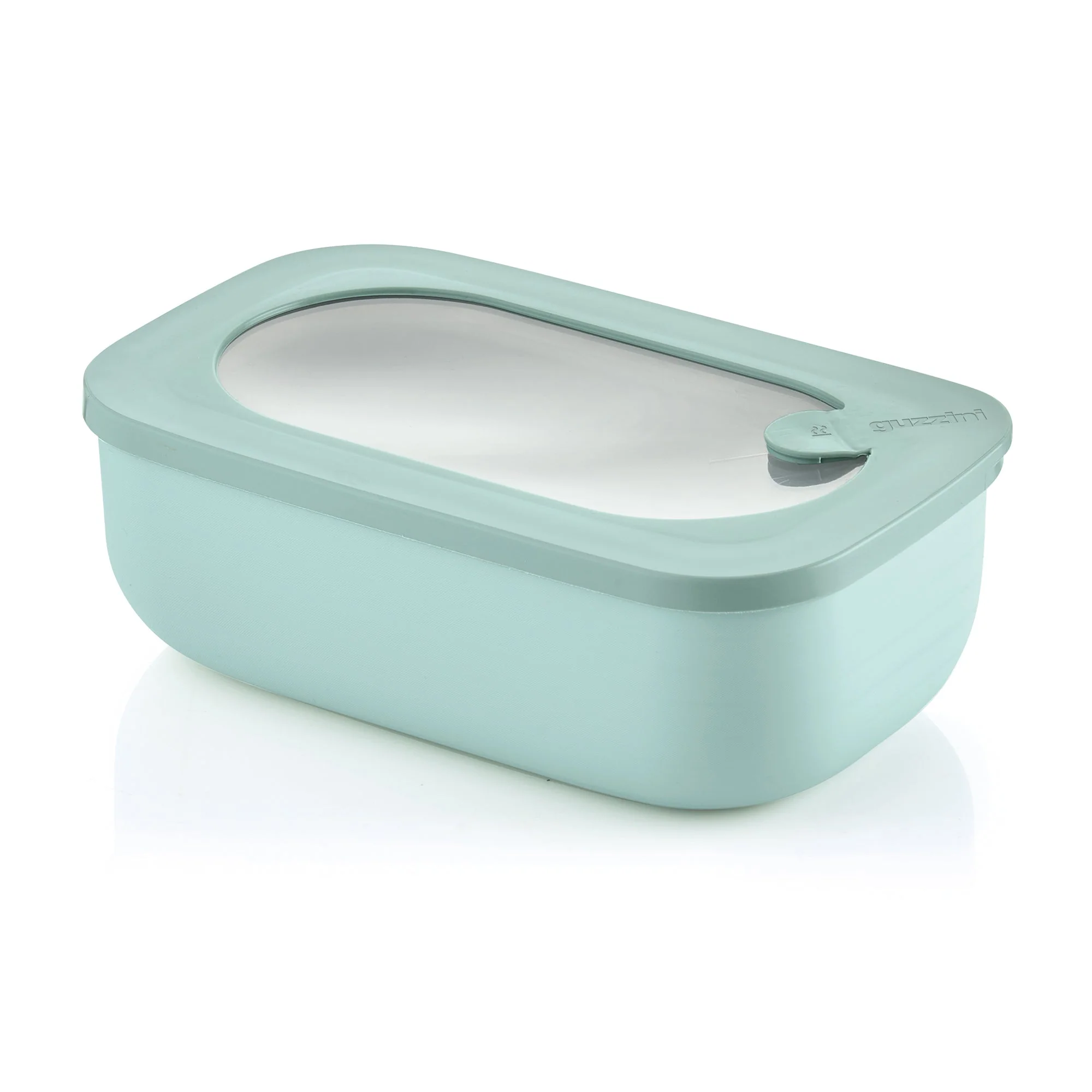 STORE&MORE Rectangular Leak-Proof Fridge/Freezer/Microwave Container Matt Mid Blue - Inhomebuy