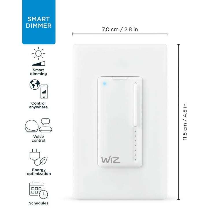 WiZ Connected Portable Button, Smart Control with WiZ App and 2.4Ghz Wi-Fi 604389 - Inhomebuy