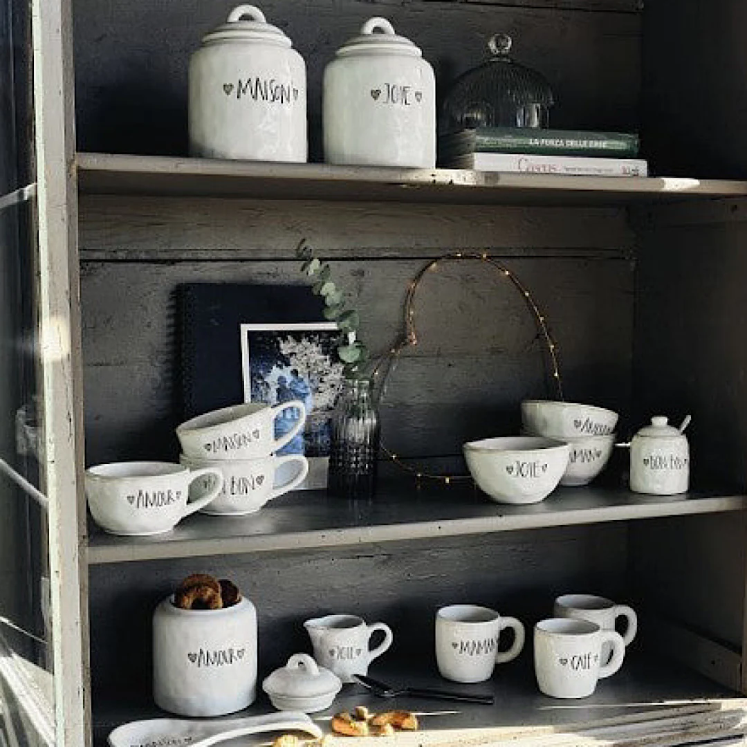 Set Ladles and Pot 5pcs Dolce Country’s - Inhomebuy