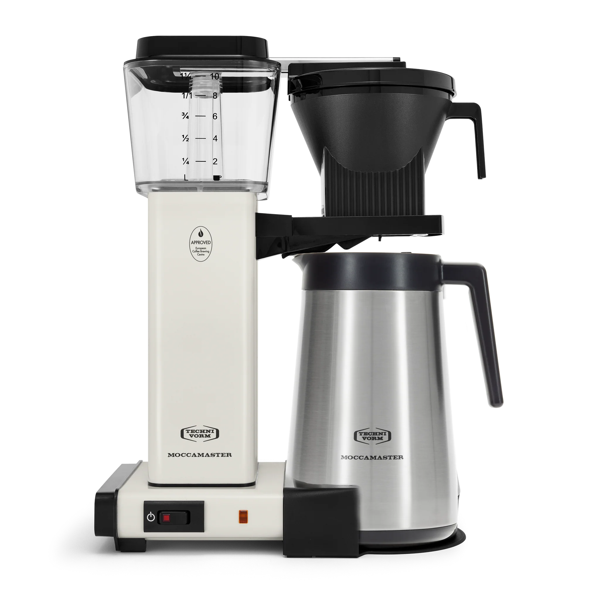 Moccamaster KBGT Coffee Maker in Off-White - Inhomebuy
