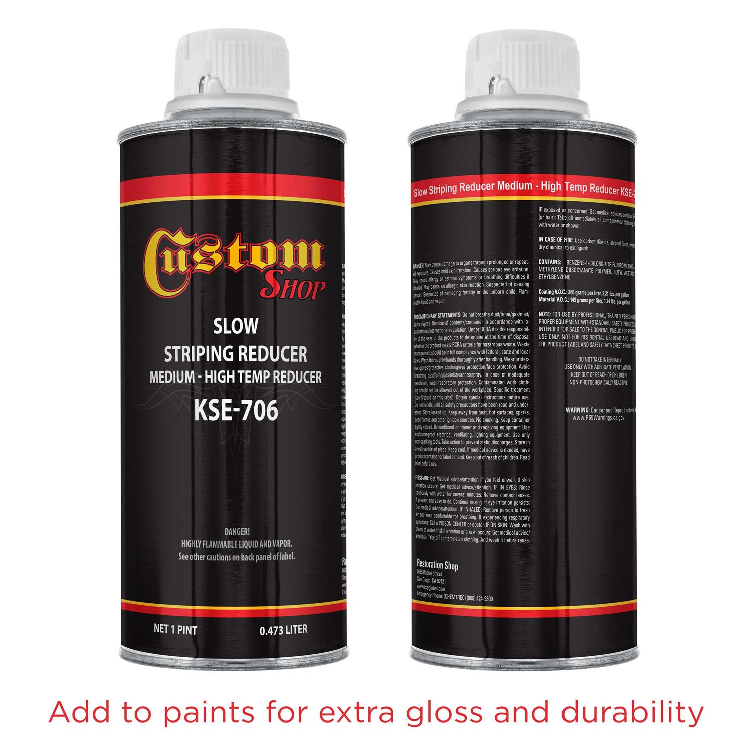 Custom Shop Epoxy Primer/Sealer 2.1 VOC Anti-Corrosive DTM High-Performance Primer for Automotive and Industrial Use Kit = - Inhomebuy