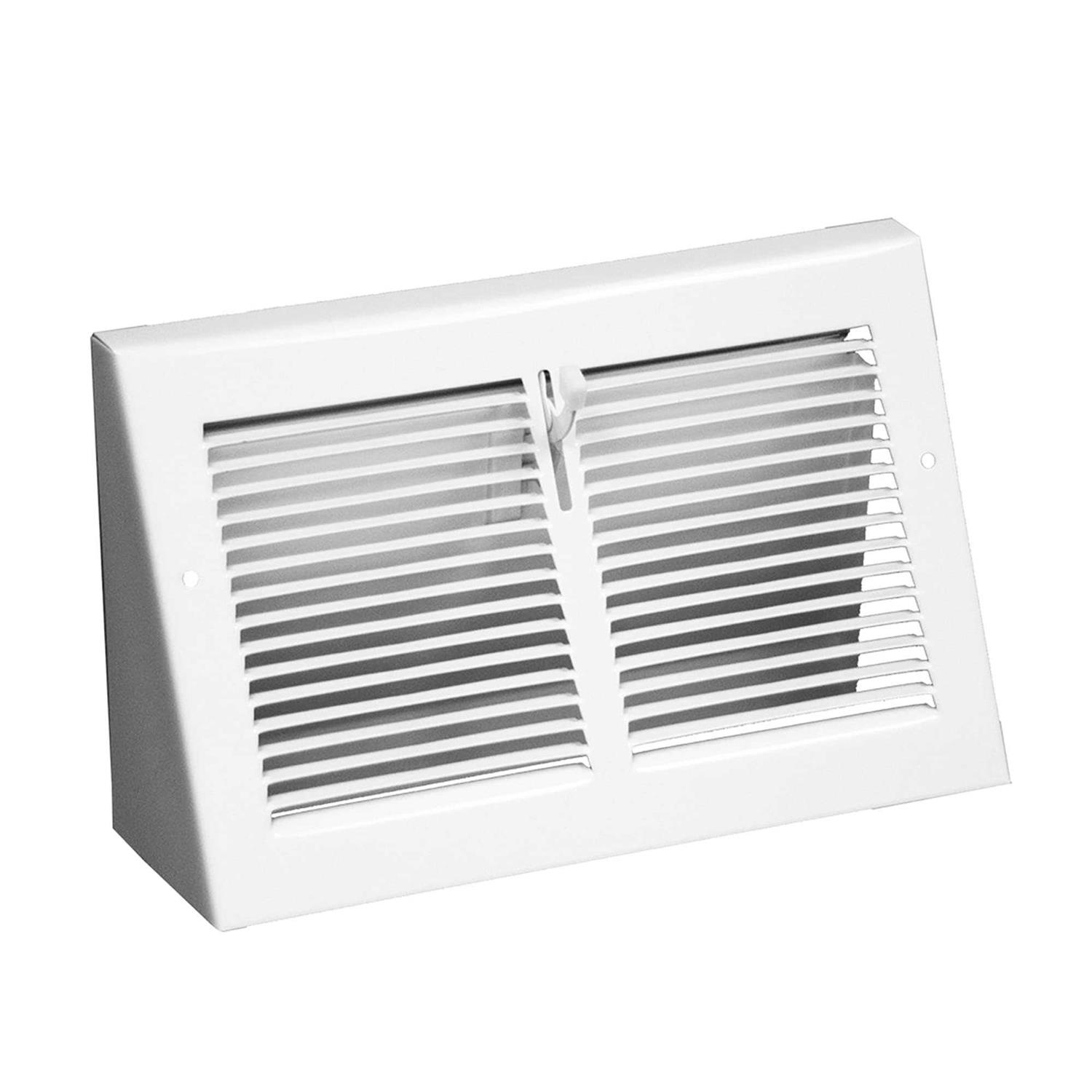 White Triangular Baseboard Grill - Inhomebuy