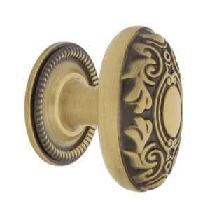 Nostalgic Warehouse Victorian Brass 1 3/4 Cabinet Knob Rope Rose - Inhomebuy
