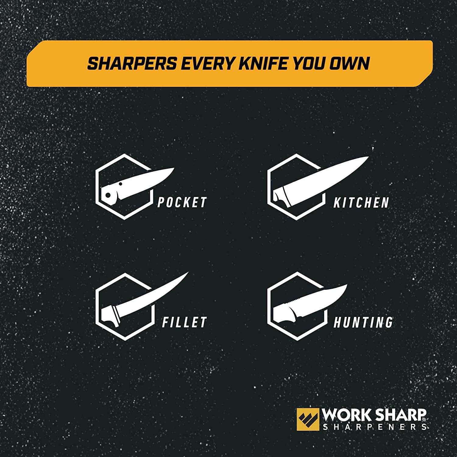 Work Sharp Precision Adjust Knife Sharpener - Inhomebuy