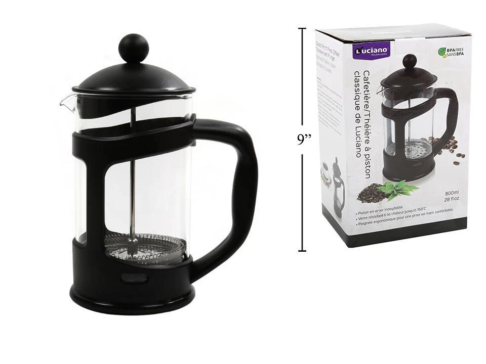Luciano French Press | 80597 - Inhomebuy