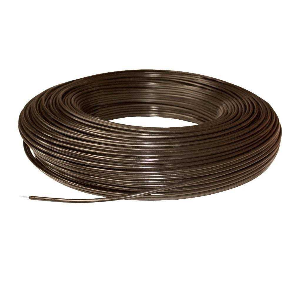 PolyPlus 1320 ft. 12.5-Gauge Safety Coated High Tensile Horse Fence Wire - Inhomebuy