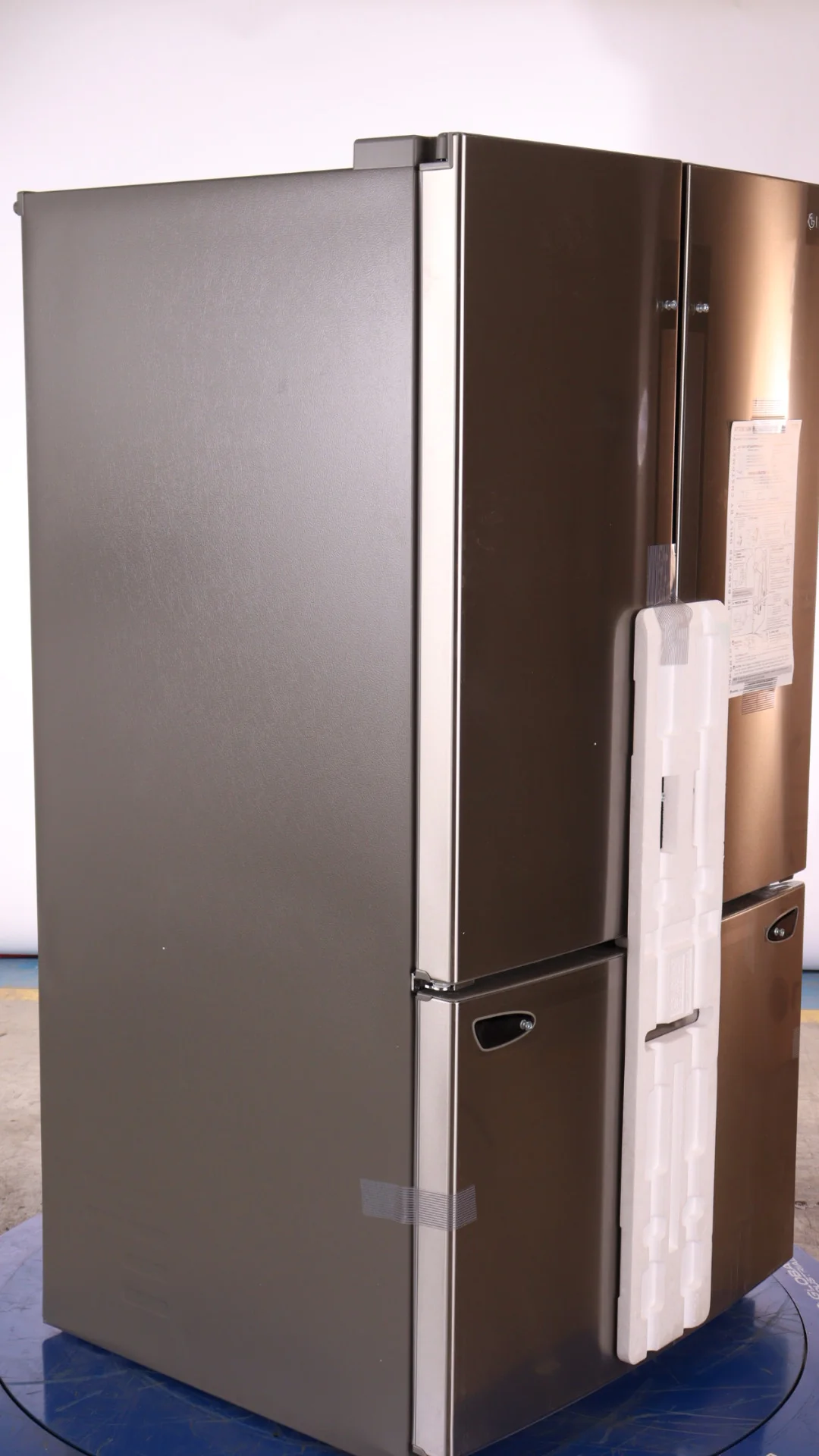 LG 36 in. 29 cu. ft. Smudge-Resistant Stainless Steel French Door Refrigerator - LRFCS29D6S - Inhomebuy