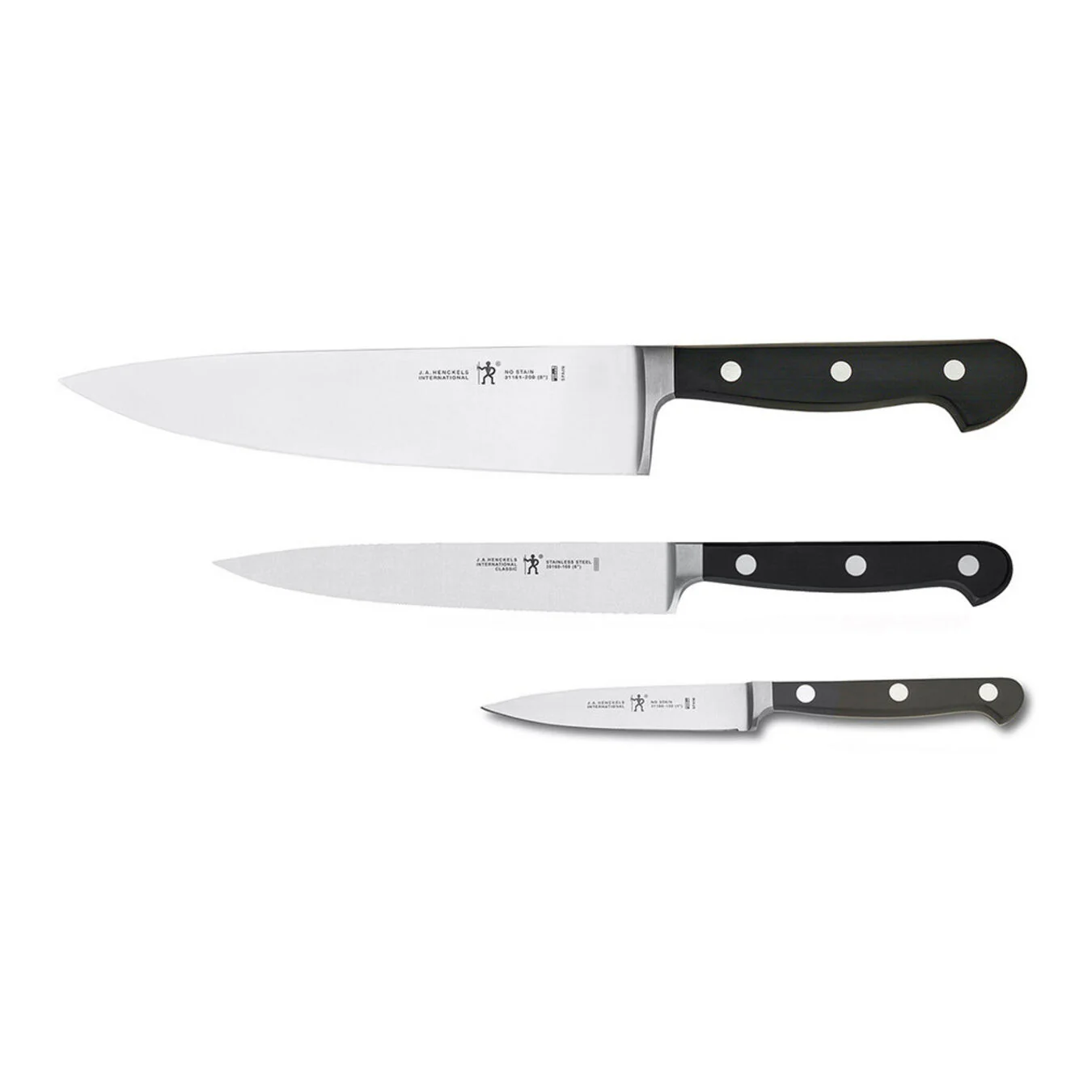 Henckels 3pc Starter Knife Set, Classic Series - Inhomebuy